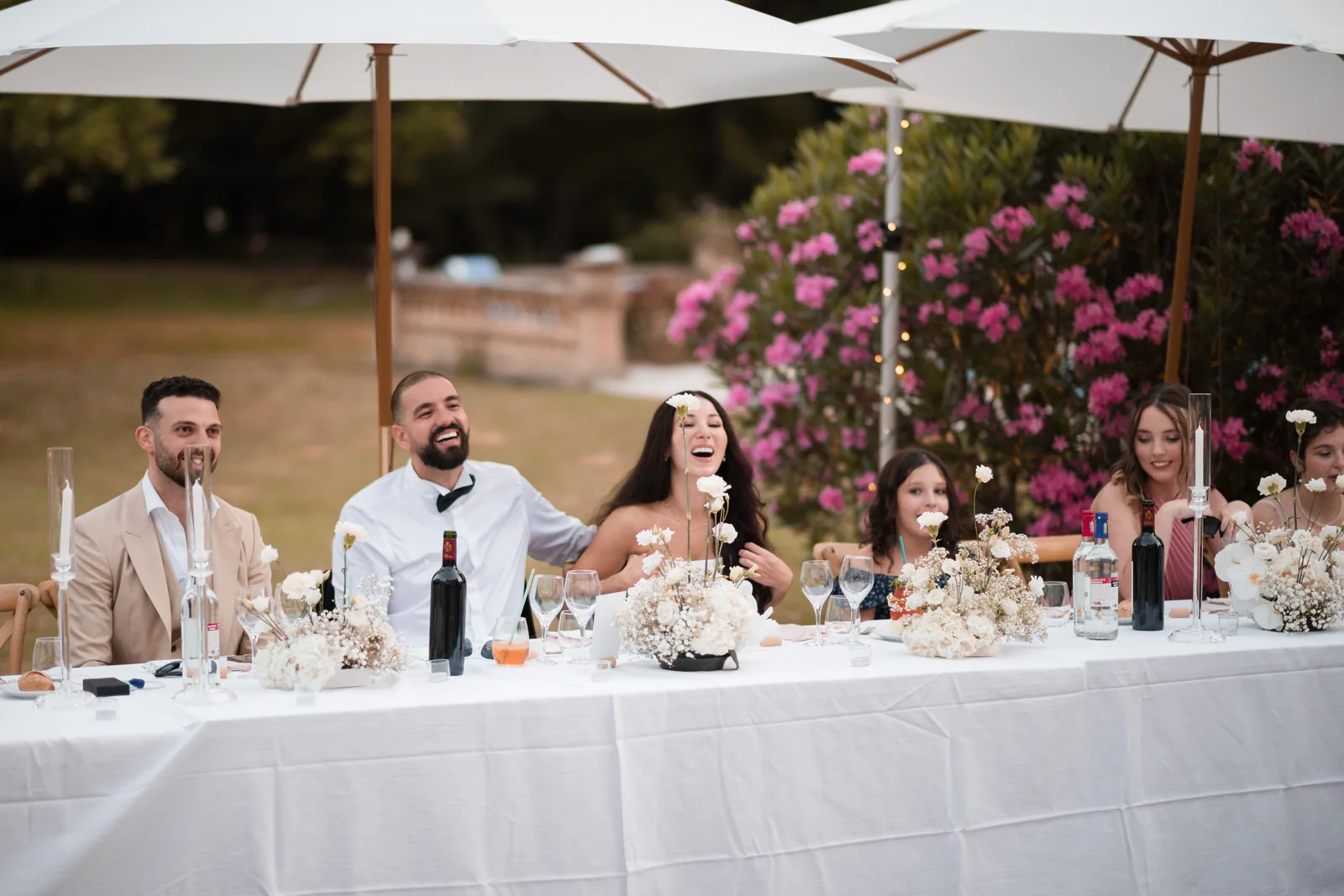 Elsa & Hamza, A summer wedding at Château de Garrevaques