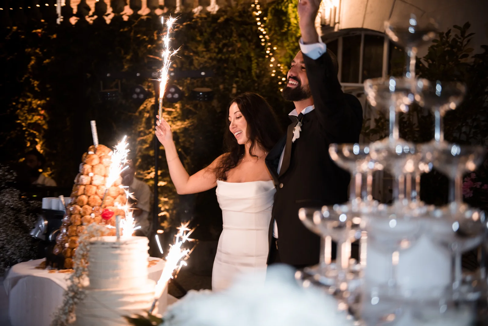 Elsa & Hamza, A summer wedding at Château de Garrevaques