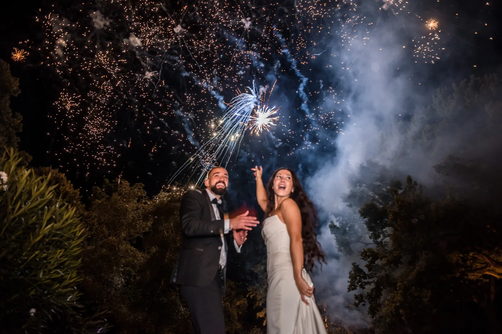 Elsa & Hamza, A summer wedding at Château de Garrevaques