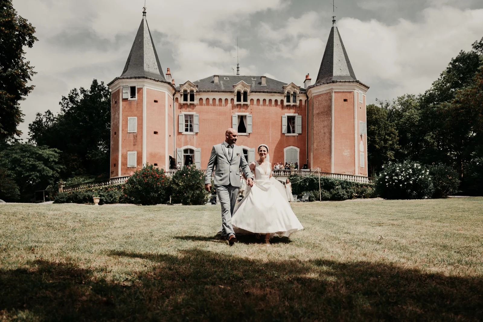 Ophélia & Gérald, An intimate celebration at Château de Garrevaques